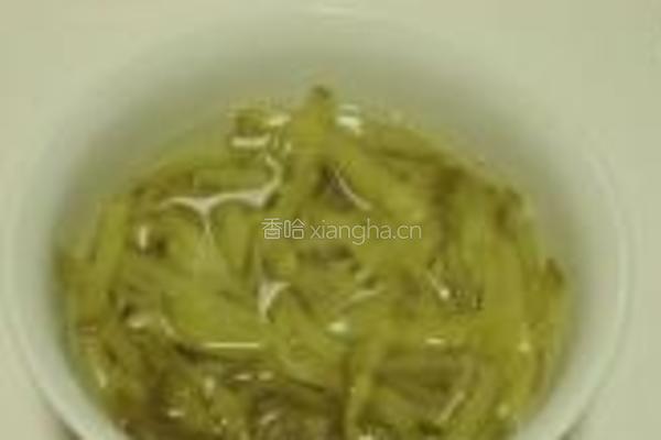 榨菜肉丝的做法图解2