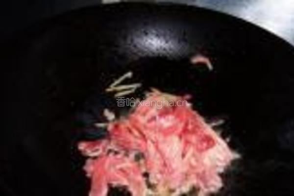 肉丝炒榨菜的做法图解5