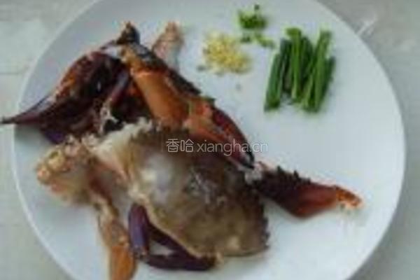 面拖蟹的做法图解2