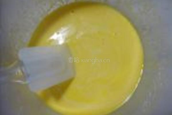 菊花蛋糕卷的做法图解4