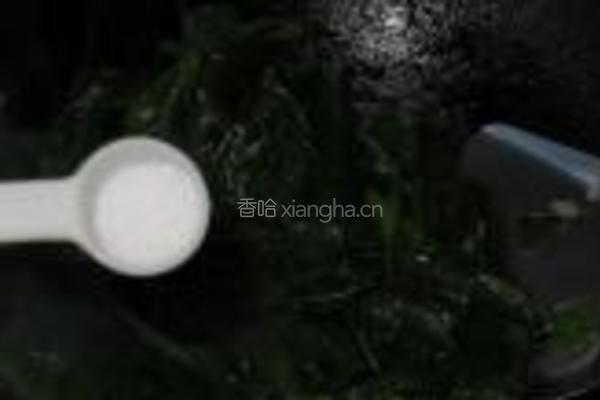 蒜香木耳菜的做法图解7