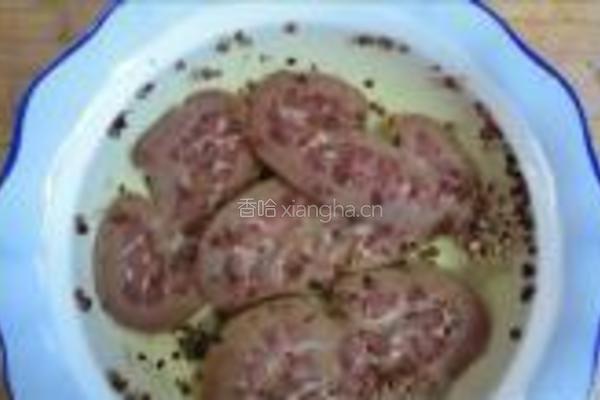 大葱炒腰花的做法图解2