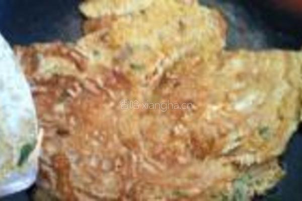 鱼籽蛋饼的做法图解7