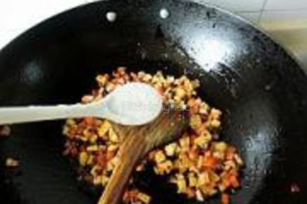 牛肉豆豉苦瓜丁的做法图解10