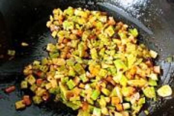 牛肉豆豉苦瓜丁的做法图解13