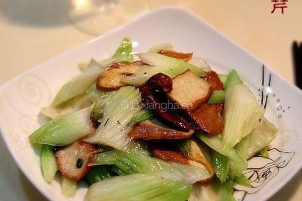 香干炒西芹