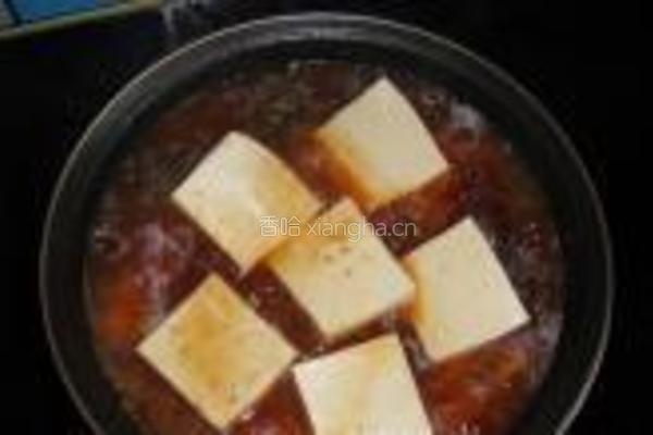 烹香鱼排豆腐的做法图解14