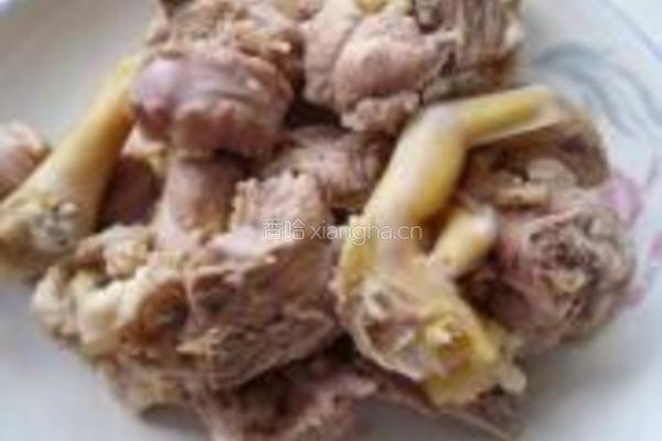 板栗烧鸭的做法图解4
