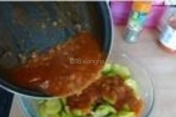 茄汁焗西葫芦的做法图解10
