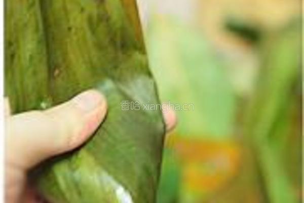 甜蜜红枣粽的做法图解5
