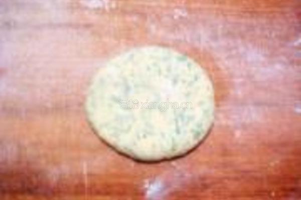 胡萝卜苗粗粮饼的做法图解9