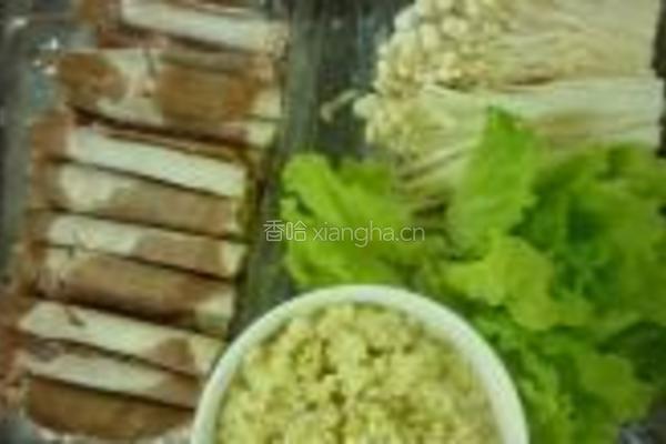 小米肥牛的做法图解1