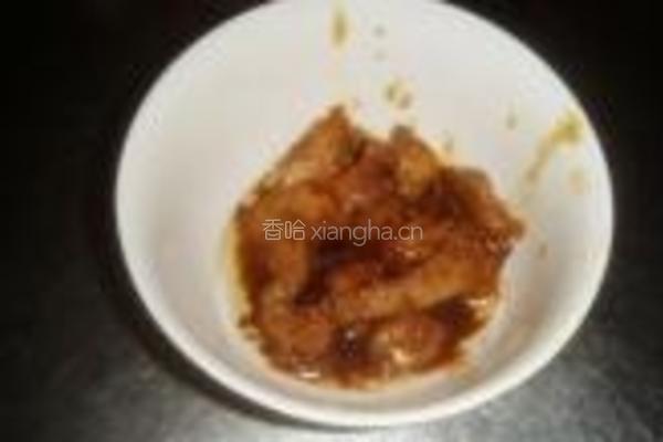 干豆角炒肉的做法图解4