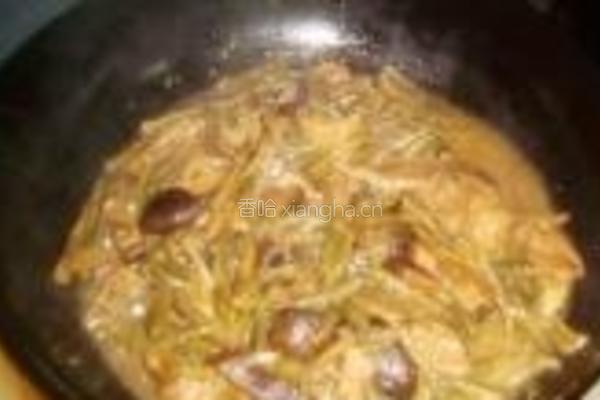 干豆角炒肉的做法图解9
