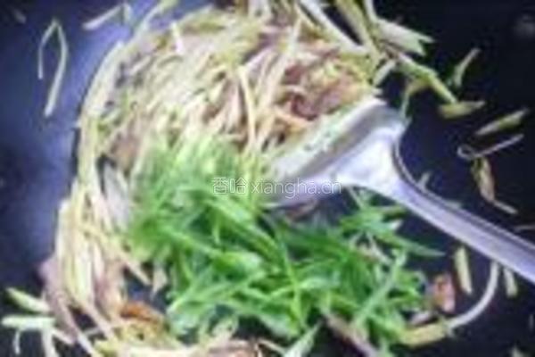 榨菜坨炒肉的做法图解12