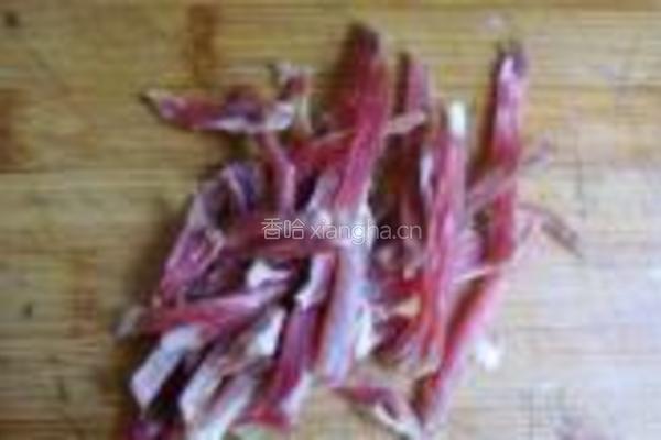 榨菜坨炒肉的做法图解4