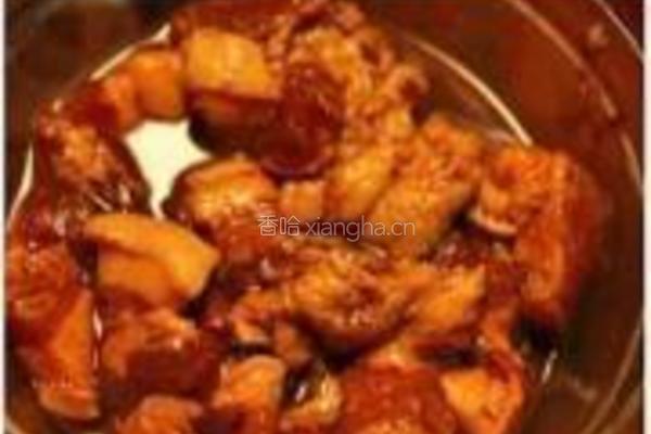 红豆肉粽的做法图解3