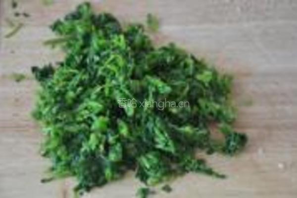 西洋菜圆子的做法图解3