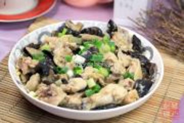 冬菇蒸滑鸡的做法图解7