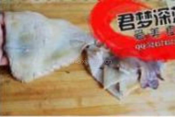 宫保鱿鱼的做法图解3