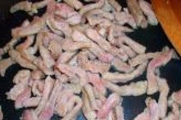 芹菜香干肉丝的做法图解5