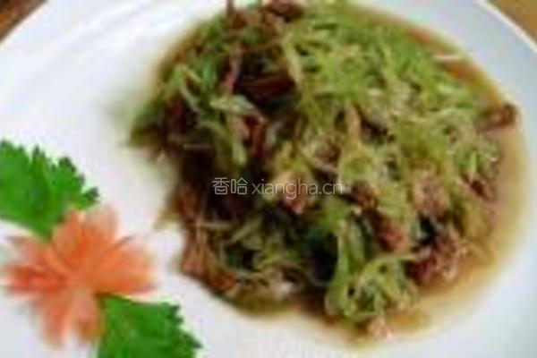 芹菜丝炒肉的做法图解11