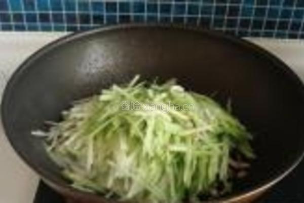 萝卜肉丝的做法图解5