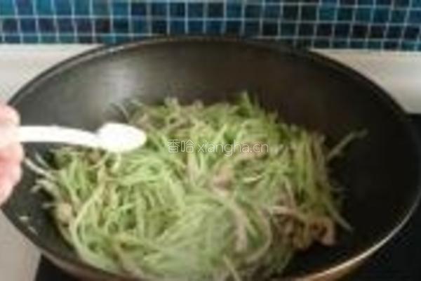萝卜肉丝的做法图解7