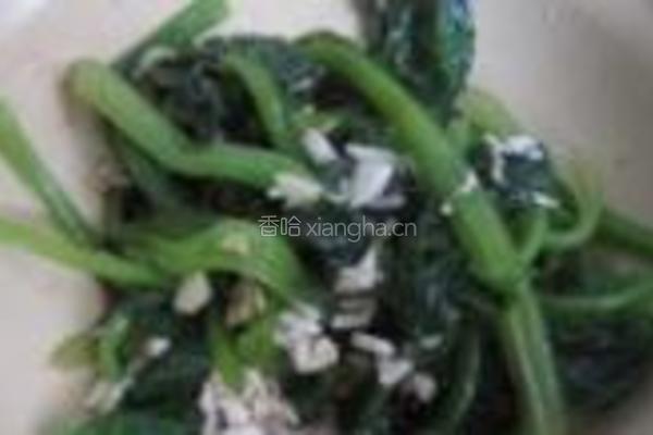 陈醋菠菜花生米的做法图解7