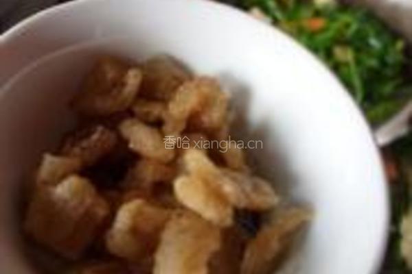 油渣菠菜的做法图解8