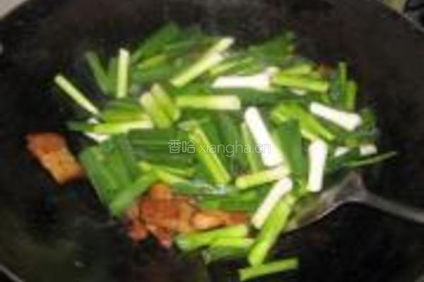 蒜苗红烧肉的做法图解6