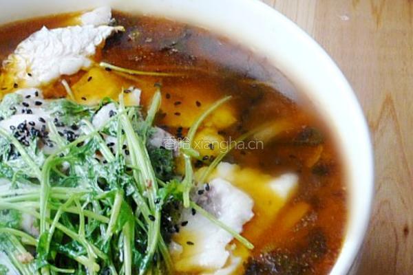 冬高菜烧鱼片