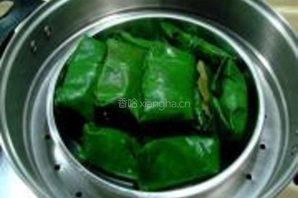 荷叶粉蒸肉的做法图解16