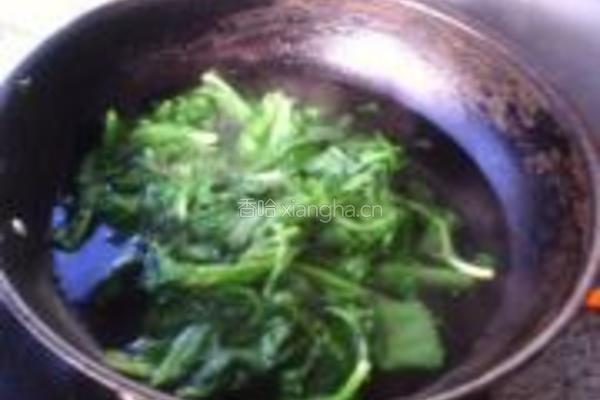 白灼生菜的做法图解5