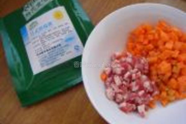 黑胡椒照烧肉丁饭的做法图解1