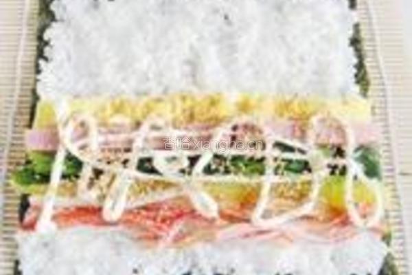 紫菜包饭的做法图解13
