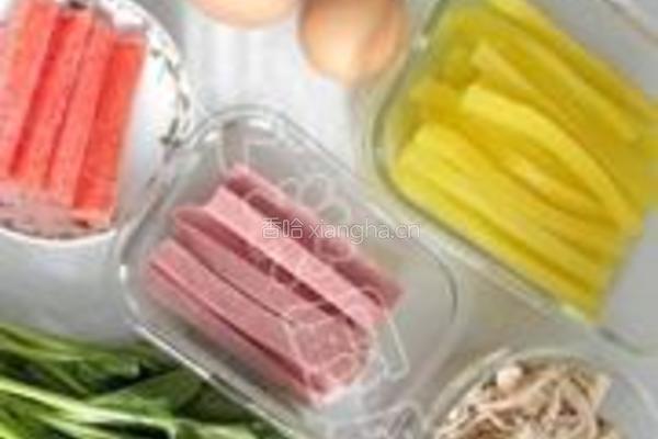 紫菜包饭的做法图解2