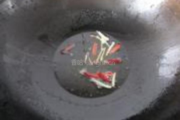 芦蒿炒豆干的做法图解3