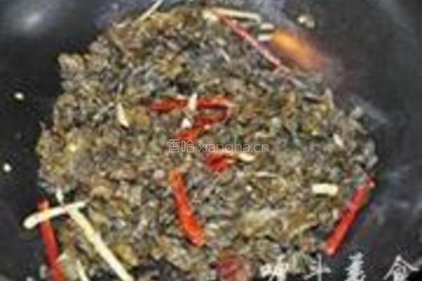 地皮菜炒土鸡蛋的做法图解5