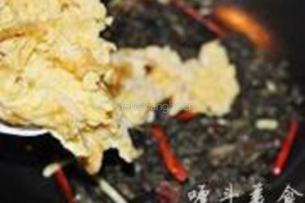 地皮菜炒土鸡蛋的做法图解6