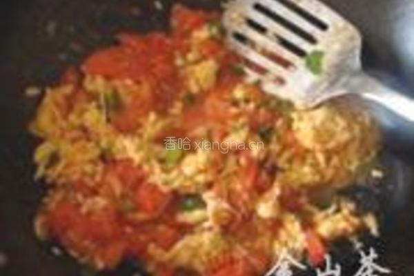 西红柿炒鸡蛋的做法图解5