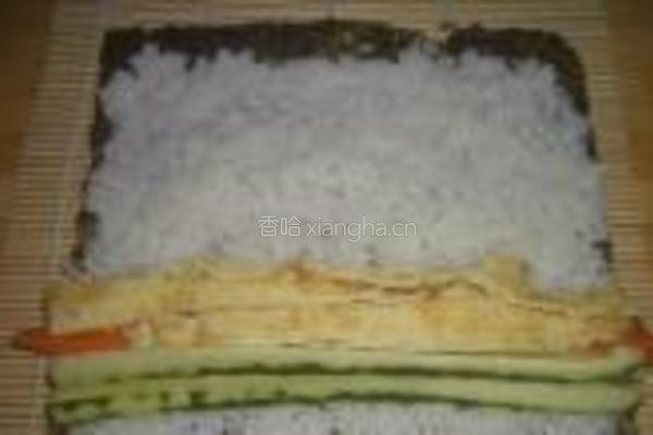 家常紫菜包饭的做法图解6