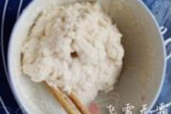 瓠子疙瘩汤的做法图解2