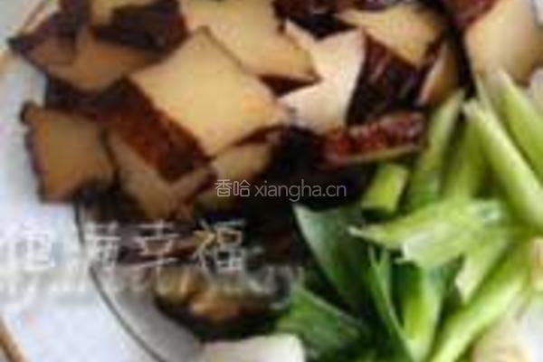 五花豆腐干的做法图解2