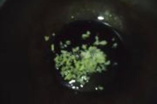 蒜蓉茼蒿的做法图解4