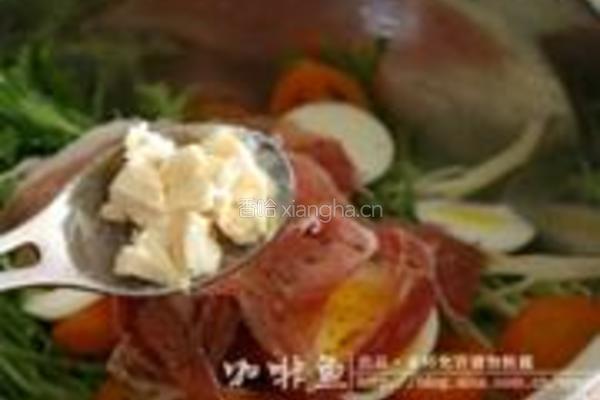 风干火腿奶酪沙拉的做法图解11