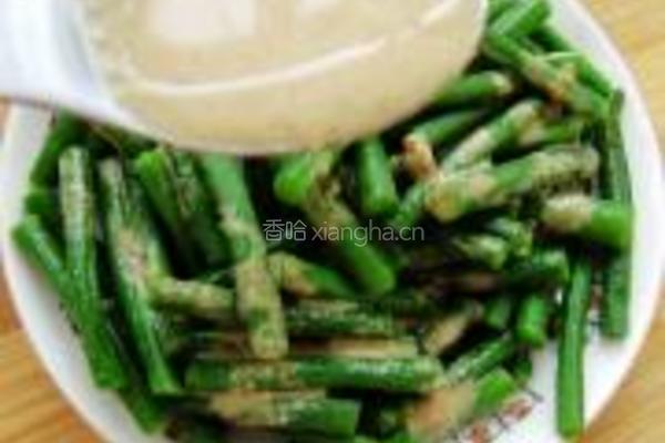 麻酱豇豆角的做法图解5