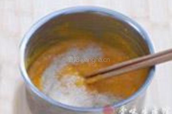 桑葚果酱南瓜司康的做法图解2
