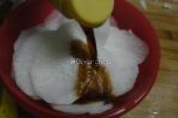 糖醋萝卜片的做法图解5