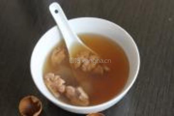 核桃桂圆茶的做法图解4